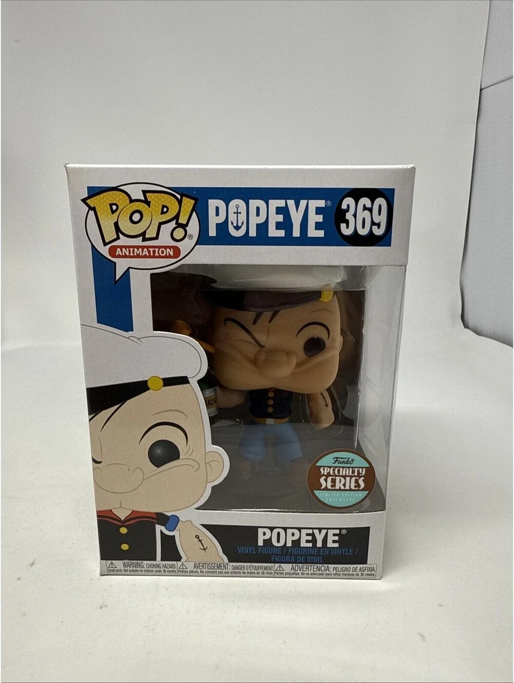 Funko Pop! Vinyl: Popeye #369 Protector Included